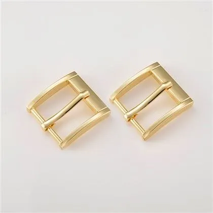 황동 패션 벨트 버클 아연 합금 핀 버클 여성용