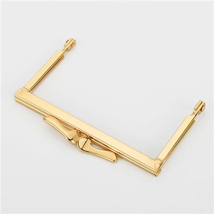 가죽 지갑 프레임 클러치 지갑 프레임 금속 걸쇠 프레임