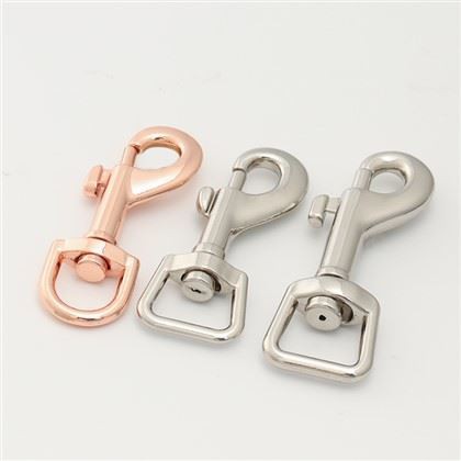 실버 아연 합금 16mm 랍스터 걸쇠 후크 개 가죽 끈 액세서리 용 개 걸쇠 스냅 후크