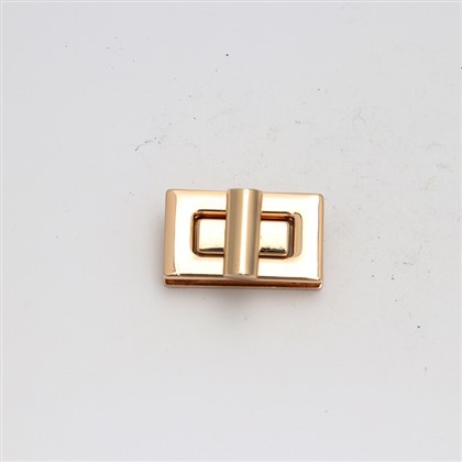 맞춤형 로고 백 회전 잠금 지갑 잠금 걸쇠