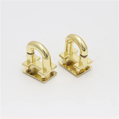 가방 지갑 자물쇠 스와이드 썸 턴 잠금을위한 맞춤형 로고 금속 잠금