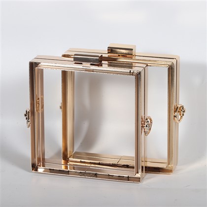 맞춤형 로고 여성 클러치 핸드백 프레임